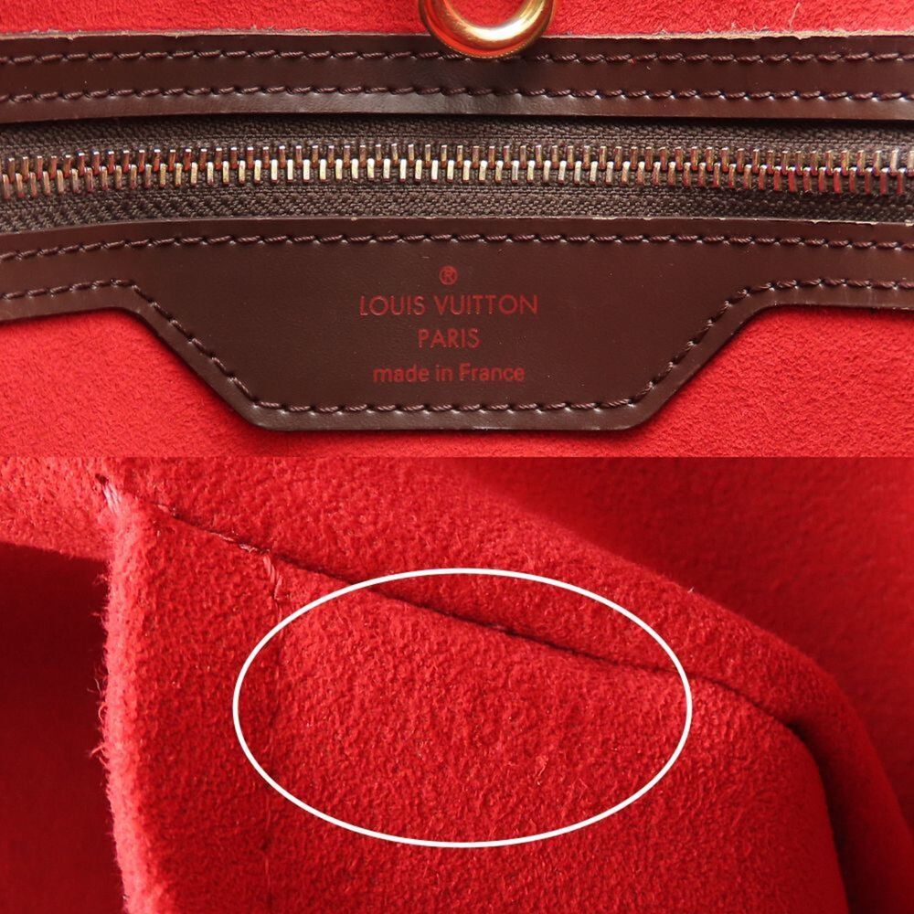 LOUIS VUITTON Brown Damier Tote Bag - Picture 8 of 10